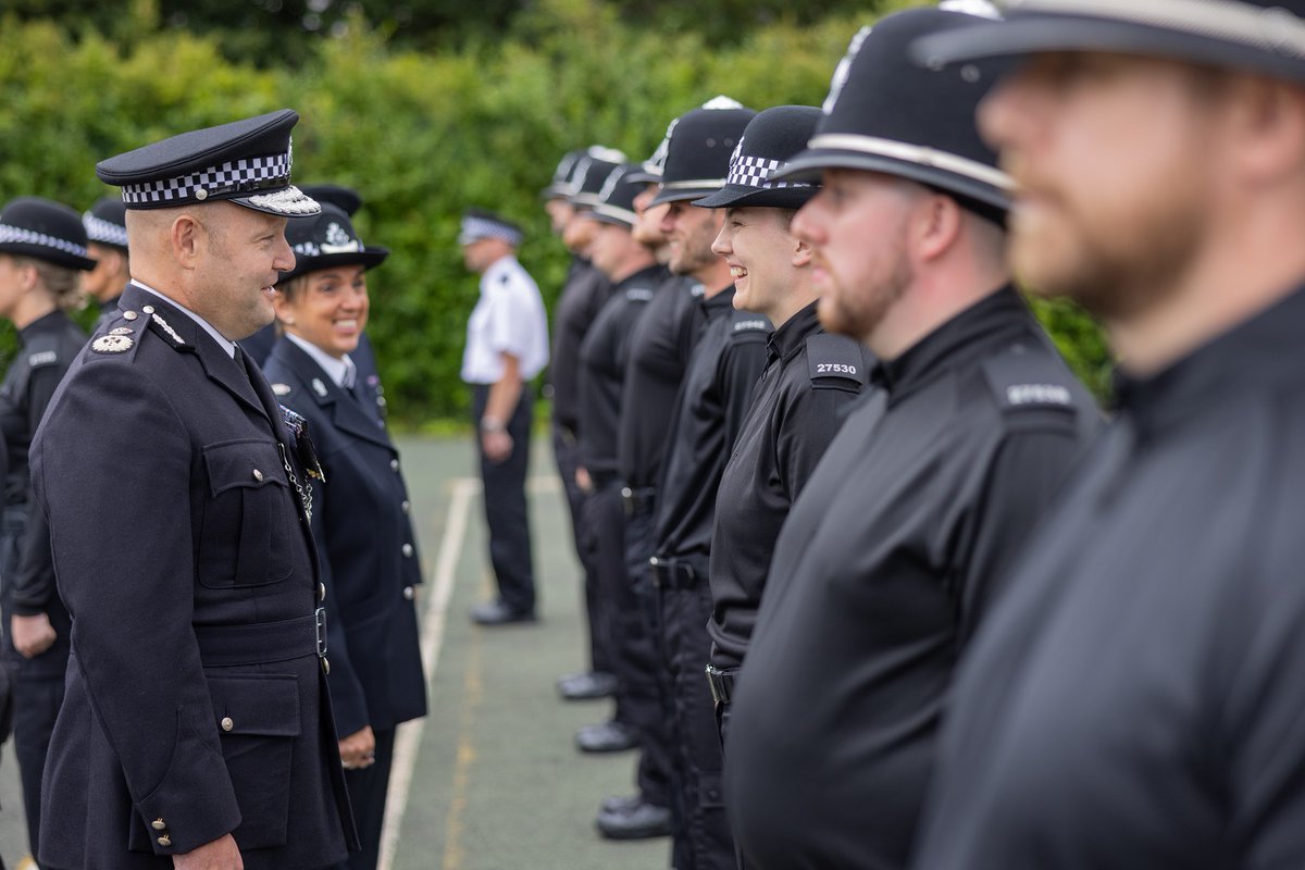WMPolice's tweet photo. Today we celebrated our newest recruits and held our first passing out parade in 19 years.

This will be the first of many as we welcome more officers into West Midlands Police.

Find out more, and how you can join us!

👉 https://t.co/gNwHy0sZy4 https://t.co/vY1TmyhFEI