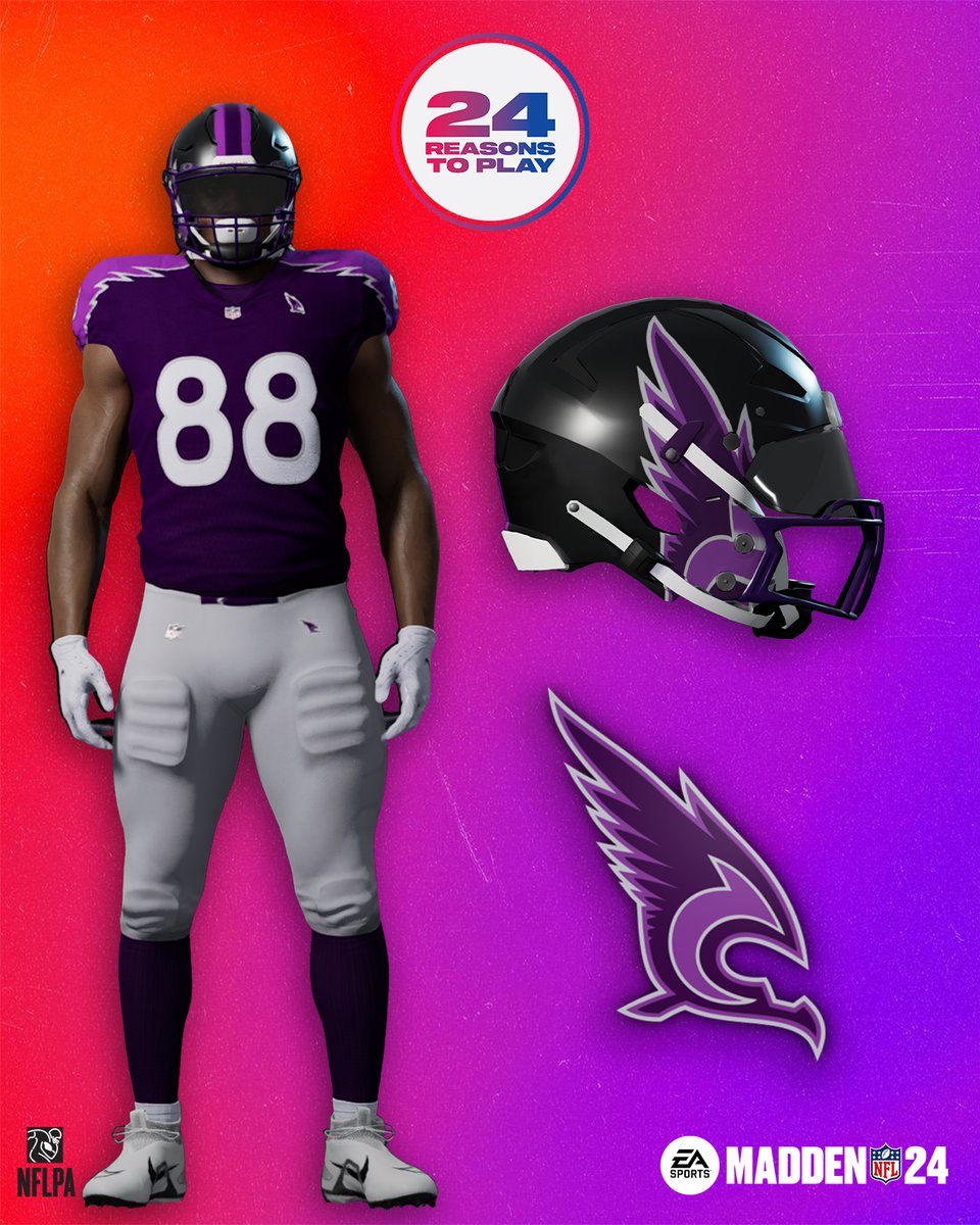 EAMaddenNFL's tweet photo. 🌇 34 new cities
💧 32 new franchise relocation uniforms

🧵You're in control in #Madden24 Franchise mode https://t.co/UY4F3VDLYJ
