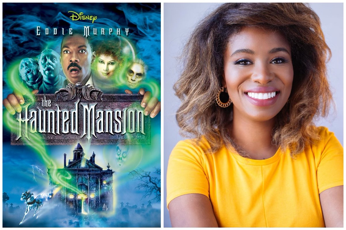 NEW EPISODE ALERT! Real estate agents @jamieloftusHELP @caitlindurante and special guest @AkilahObviously visit a scary house and discuss Disney's The Haunted Mansion (2003)!