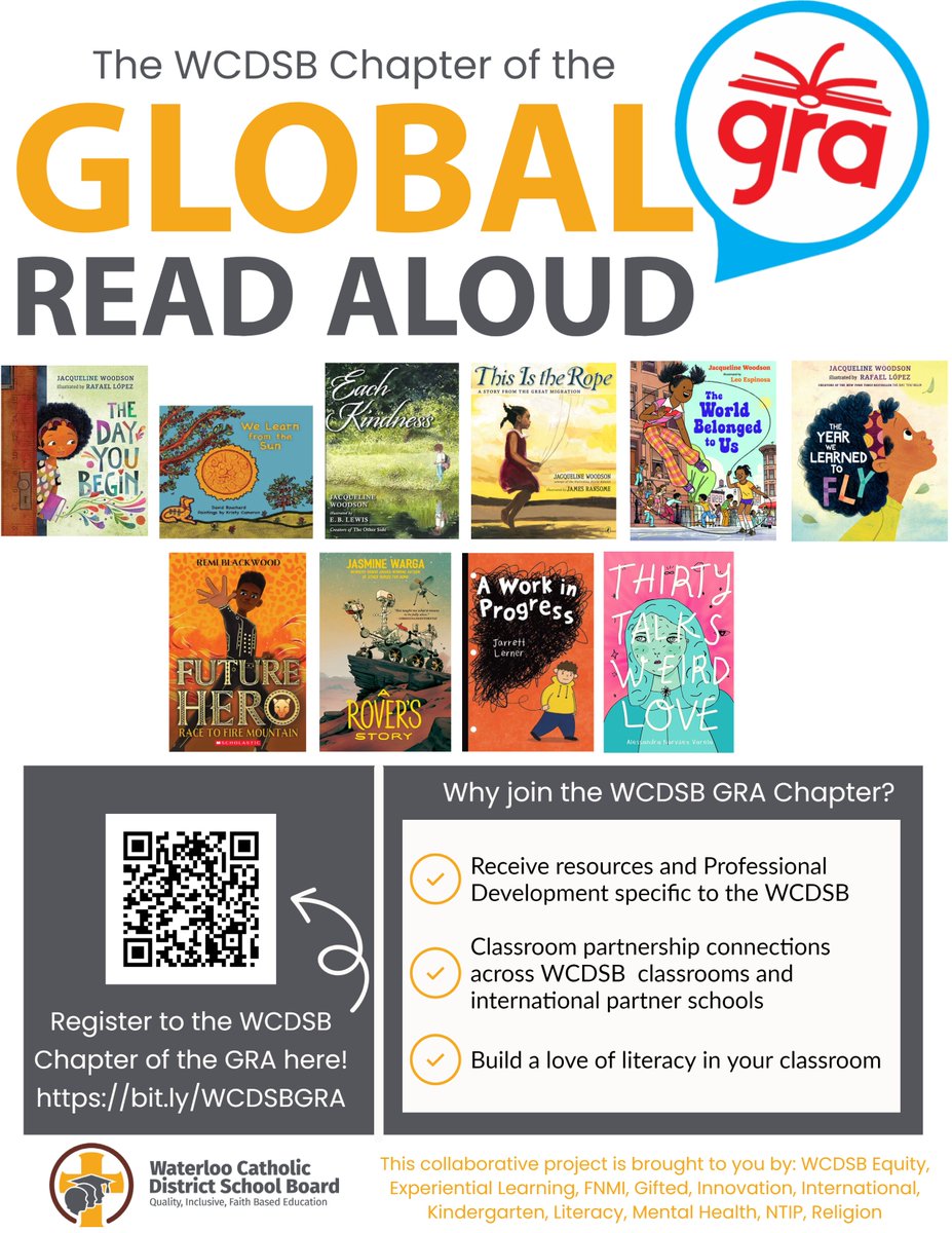 Exciting things are happening at the @WCDSBResourceCe! Books for the WCDSB Chapter of the Global Read Aloud are in and ready to be catalogued!
Interested in joining the #WCDSBGRA chapter for resources and support? bit.ly/WCDSBGRA
 #GRA23