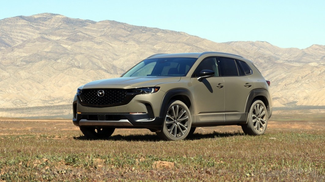 Summer just got hotter 🔥 with the 2023 #MazdaCX50! 🤩 Enjoy an unparalleled driving experience with a sleek, modern design 🤩 #MazdaCX50 #MazdaCX #TGIF