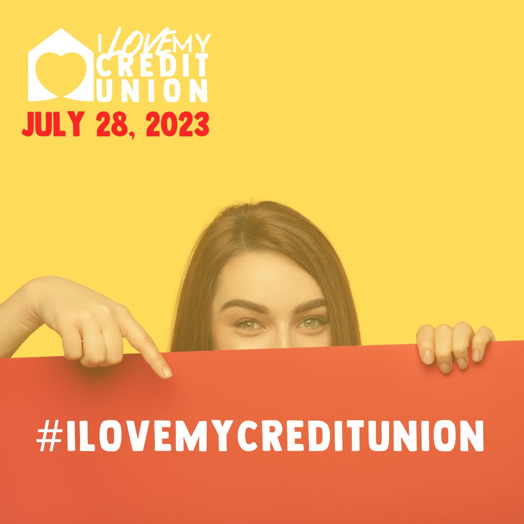 Boom! Feel the power of credit unions! Share your credit union love story TODAY. #ilovemycreditunion