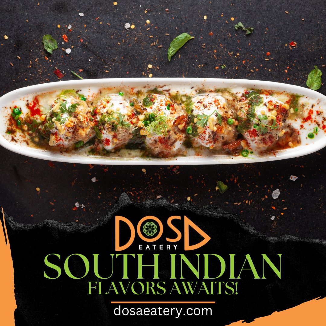 Authentic South Indian flavors at Dosa Eatery! 🌿🥘✨ Crispy dosas, fluffy idlis, flavorful vadas, and more. Vist us for a taste sensation! #DosaEatery #SouthIndianFlavors