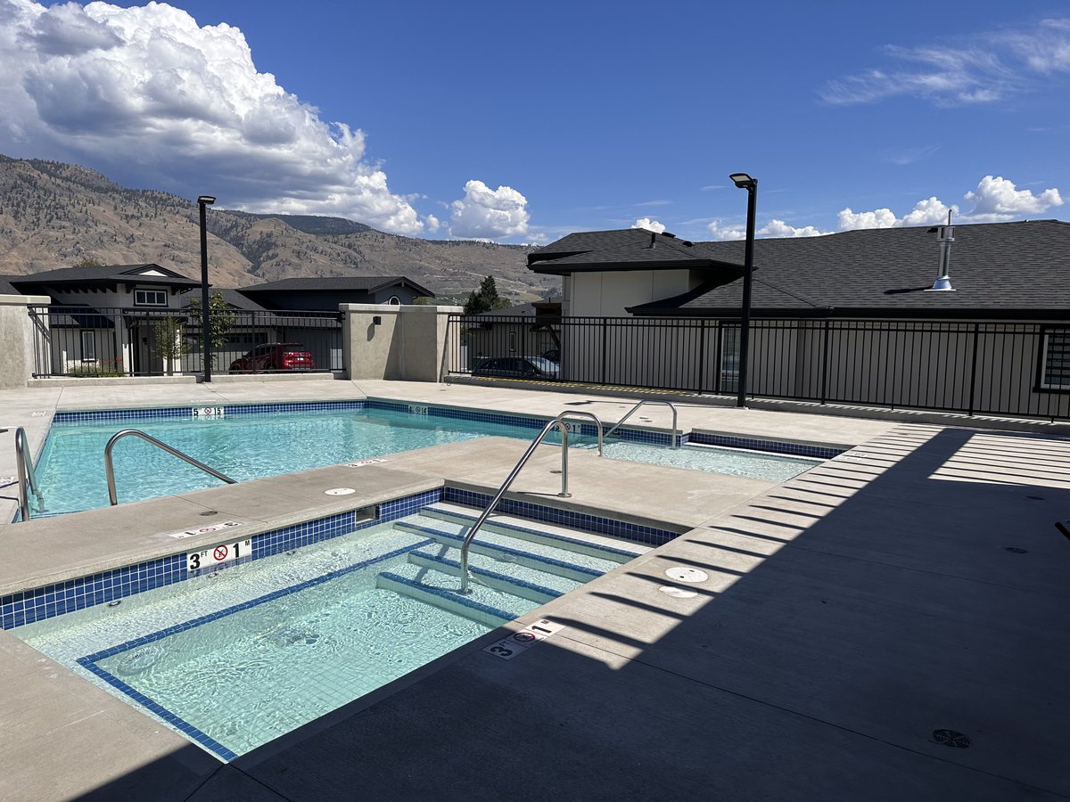 Diverse_Prop's tweet photo. It’s summertime and we are counting down to the Grand Opening of our Private Pool Club at The Villas!

With the pool now filled, and the chaise-loungers on their way, all that’s missing is you! This is the perfect way to beat the heat and cool off in Osoyoos. https://t.co/Z8yPd48Dwg