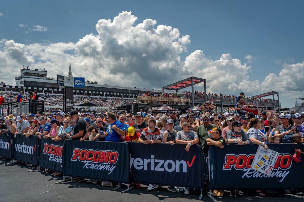 PoconoRaceway's tweet photo. We are still thinking about all the fun we had during our #NASCAR Race Weekend! What was your favorite part? 

#HighPoint400 #ExplorePocono225 #CRCBrakleen150 #SunsetHill150 https://t.co/8CPN0ZZUf9