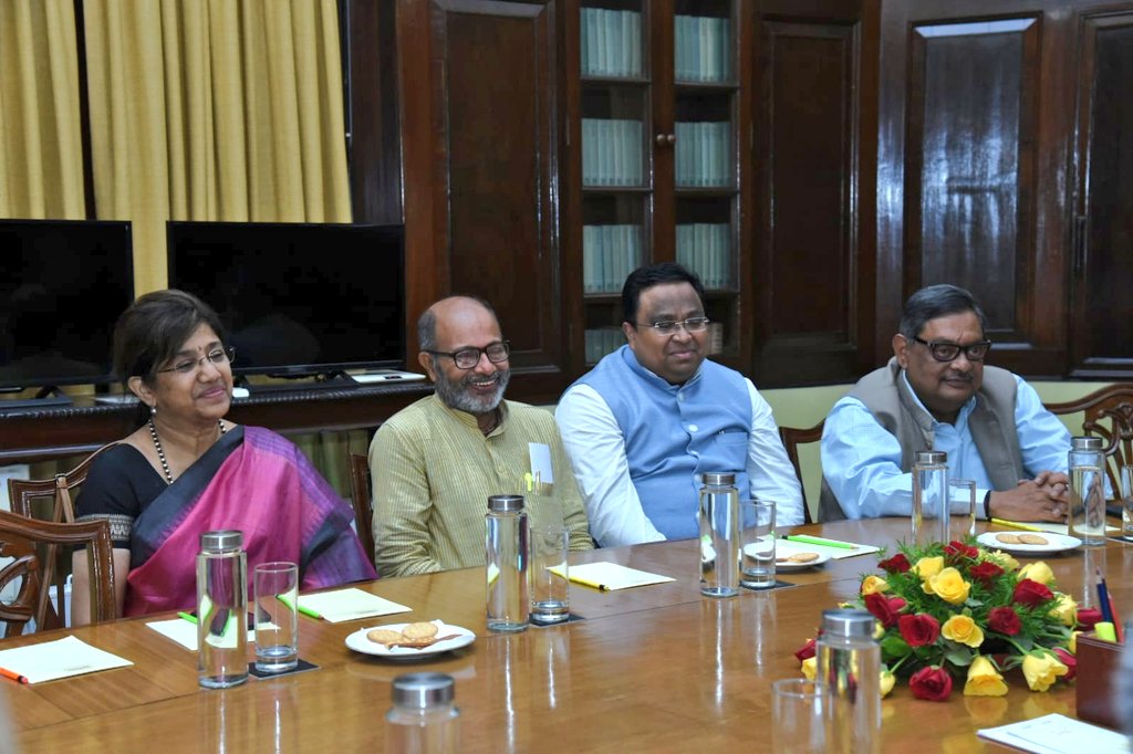 VPIndia's tweet photo. Hon'ble Chairman Rajya Sabha, Shri Jagdeep Dhankhar convened an all-party meeting in his chamber today in an attempt to break deadlock in the Upper House. https://t.co/3u4agPZmBU