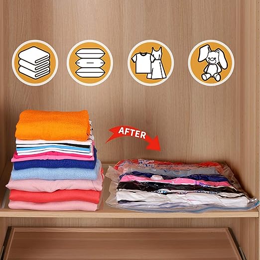 BargainInsider's tweet image. 🛍️🧳 Maximize Storage! HIBAG Space Saver Vacuum Storage Bags 🌌👜 8-Large Bags with Hand Pump. Perfect for Home &amp;amp; Travel.

amzn.to/456ltvY

20% off, now $17.59 ($2.20/Count)! 🎉🚀 

#SpaceSaverBags #VacuumStorage #OrganizationSolution