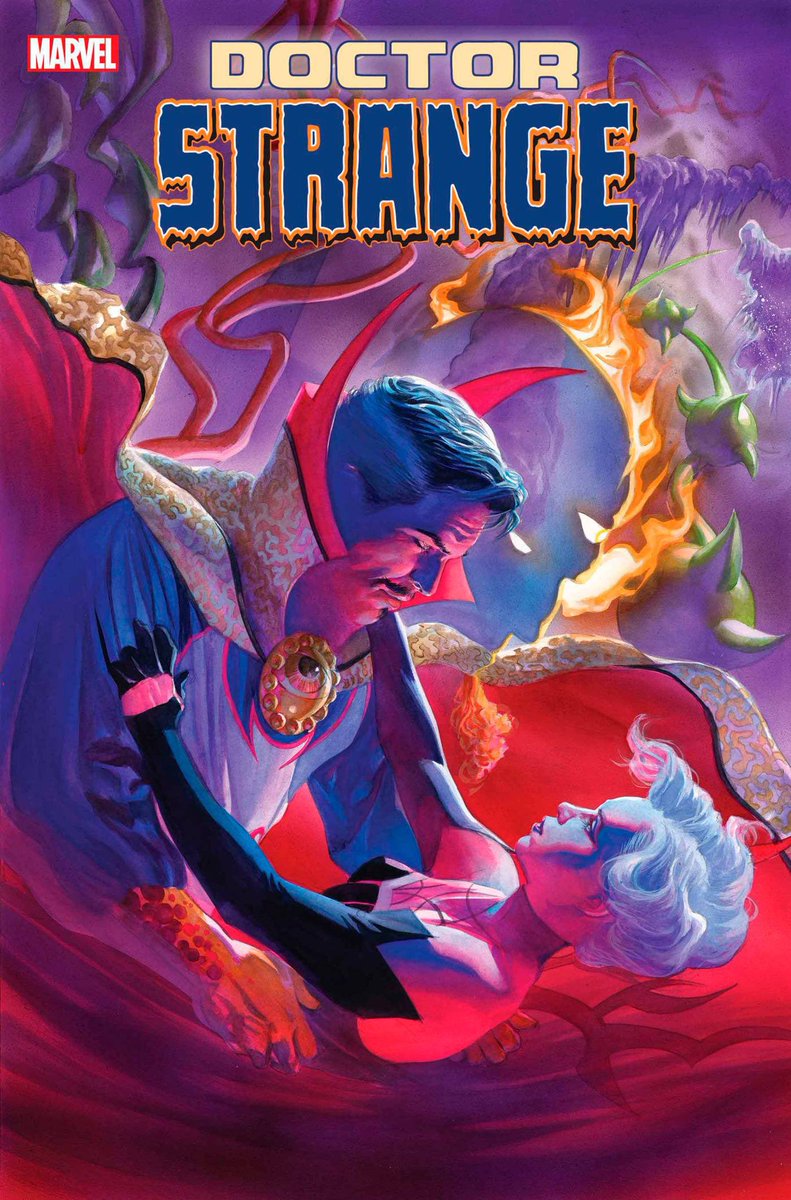 DrStrangeUpdate's tweet photo. The cover for DOCTOR STRANGE (2023) #9 by Alex Ross has been revealed! 🎨 https://t.co/AWE9jVcamd