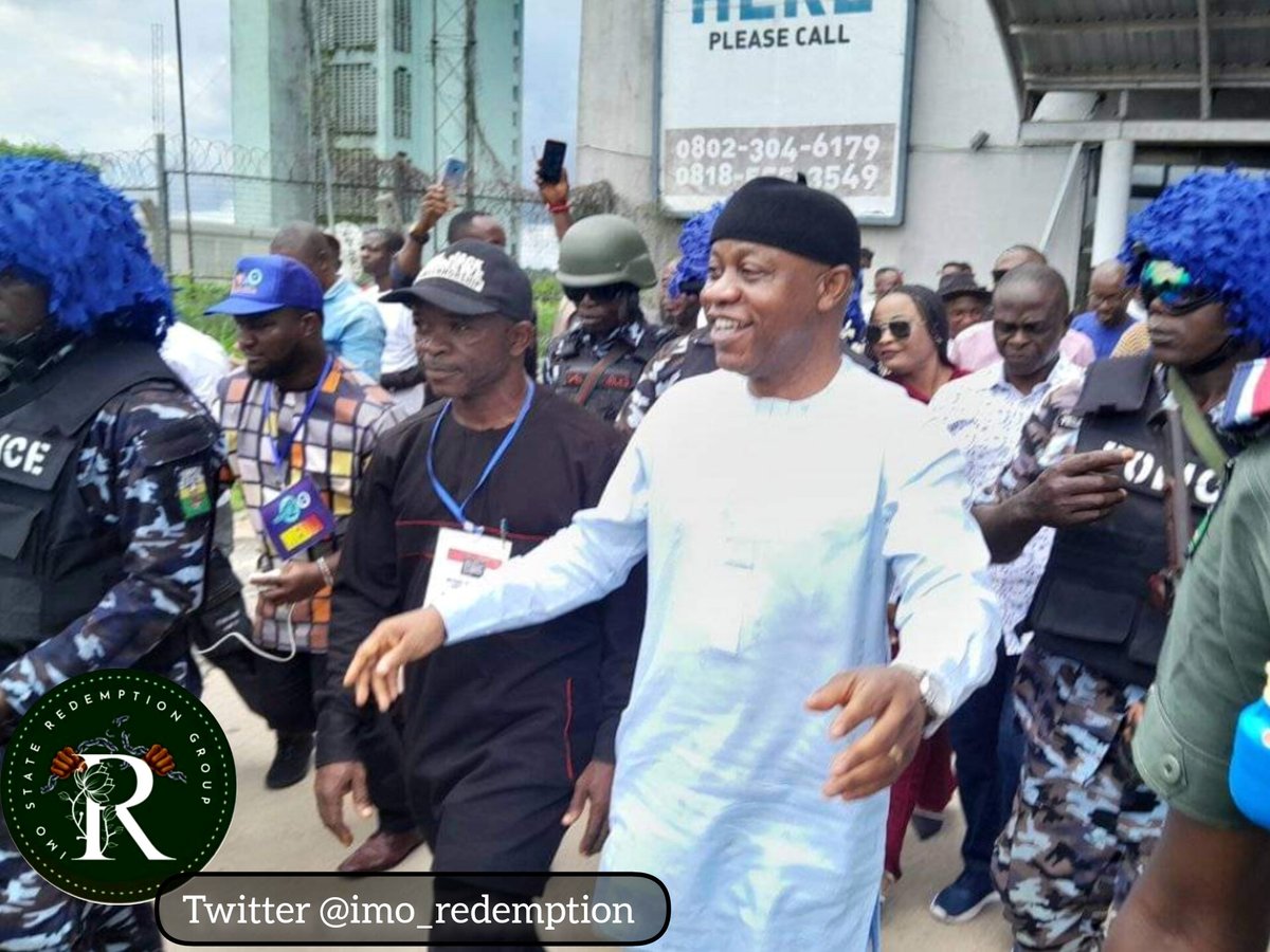 The arrival of the 
Man of the People 
#GenJackOgunwe 
#ForImoGovernorship election 
#VoteGenJackOgunewe 
#ImoRedemption