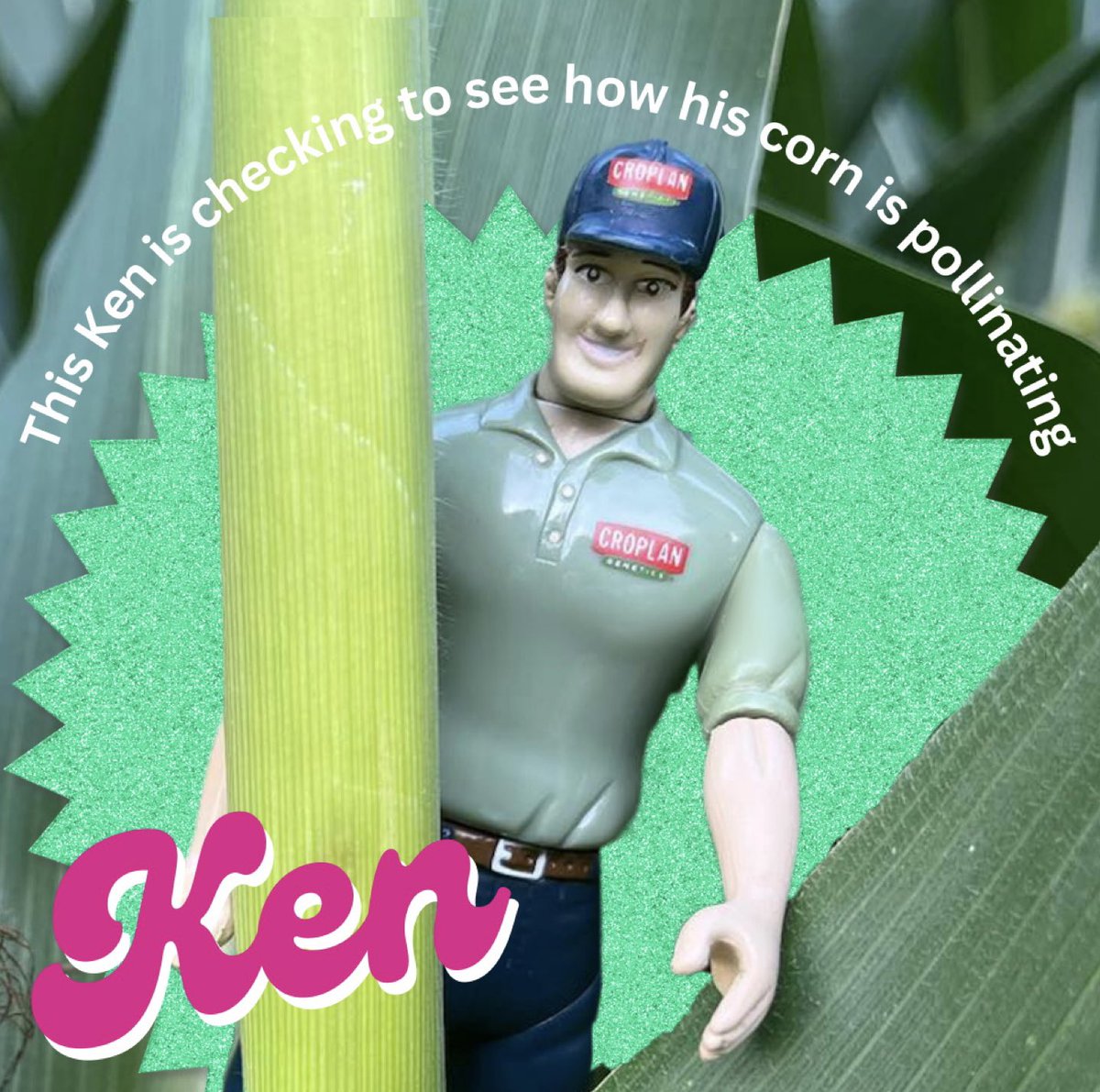 Come on Barbie, let’s go scout fields…