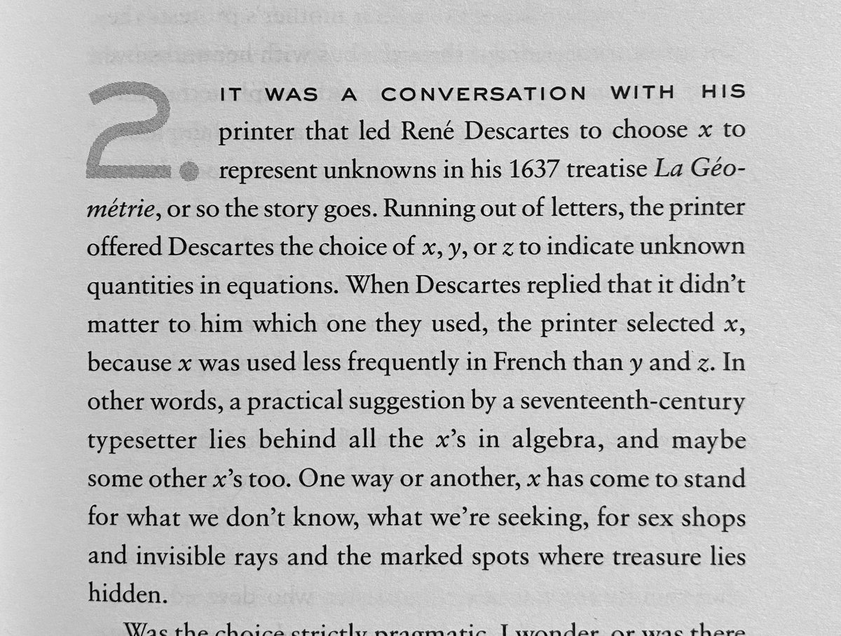 Another thing to blame Descartes: the existence of Elon Musk.