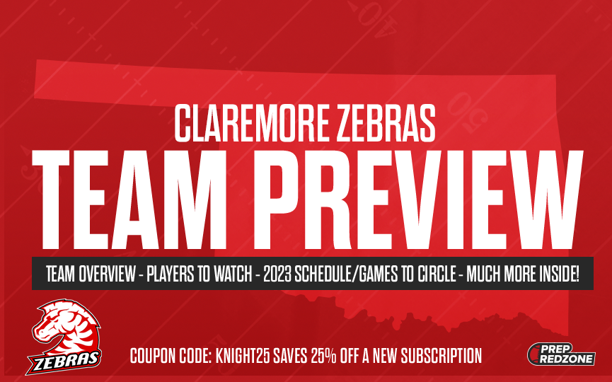 TEAM PREVIEW: With Nearly Everyone Returning, We Like <a href="/Zebra_Athletics/">Claremore Athletics</a> As A Dark Horse In Class 5A To Make A Ton Of Noise. 
- Team Overview
- Players To Watch
- Games To Circle
- Much More!
#OKPreps 
prepredzone.com/2023/07/clarem…
