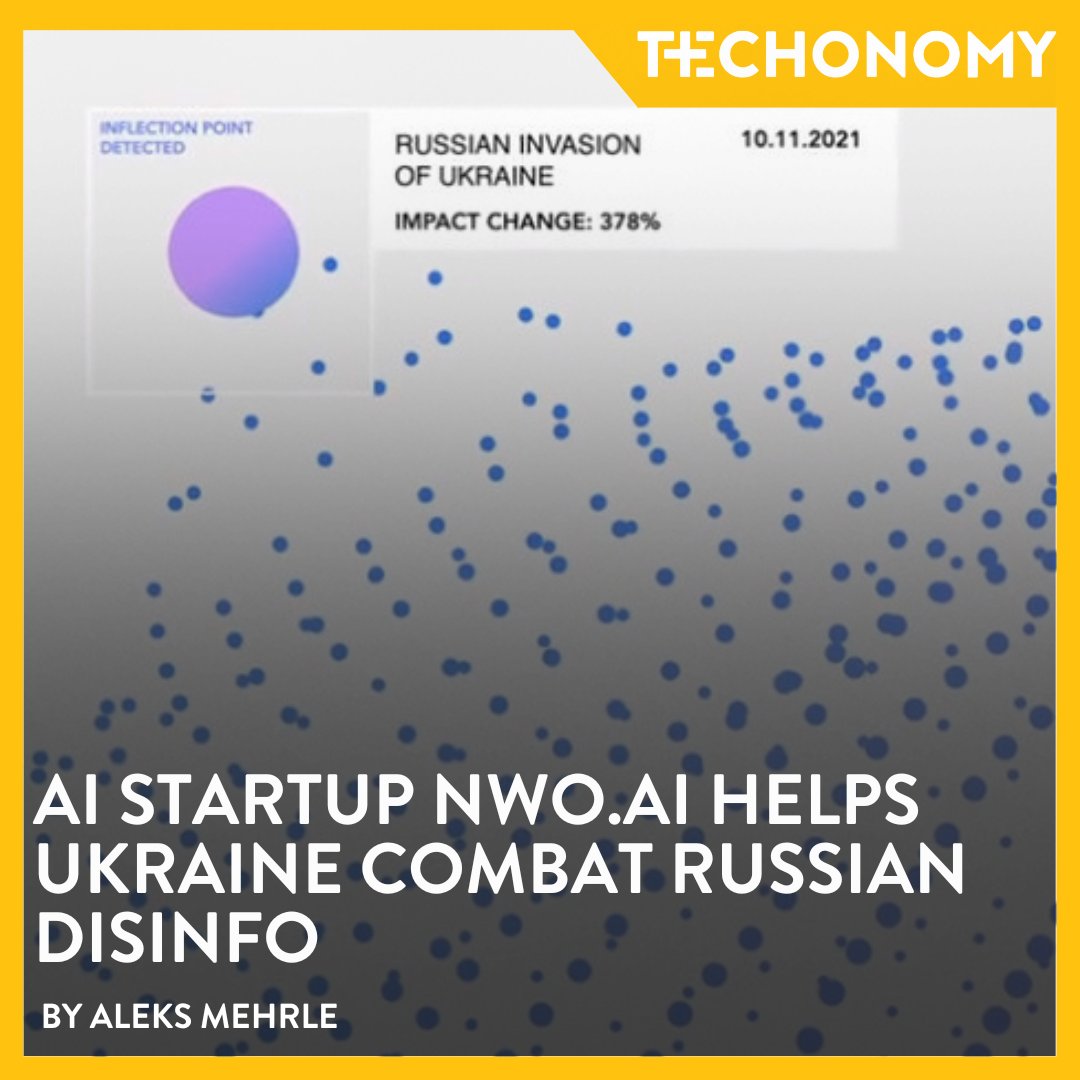 <a href="/ai_nwo/">NWO.ai</a> was designed to spot emerging trends online. But its ability to discern things like emotional manipulation &amp; #disinformation tactics enabled the 3software to become an effective #weapon in #Ukraine’s war against Russian invaders. Learn more here —&gt; hubs.la/Q01Zg_SG0