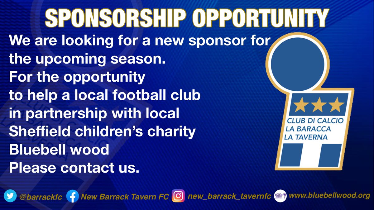 SPONSORSHIP OPPORTUNITY