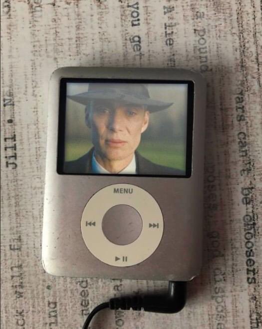 otos_austin's tweet photo. On the plane watching Oppenheimer. crazy good quality. https://t.co/lnHE11sG5i