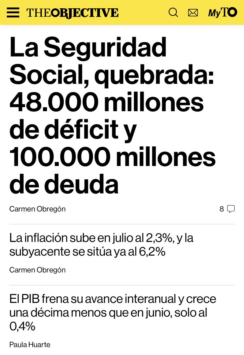 Que dice <a href="/sanchezcastejon/">Pedro Sánchez</a> -el tipo que perdió las ejecuciones en las urnas y piensa recuperar el poder en los despachos vendiendo España a golpistas y pro etarras- que la economía va “ como una moto”. Tres datos de hoy mismo q desmontan el relato.