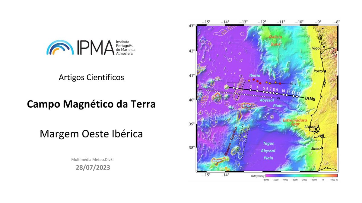 ipma_pt's tweet photo. Multimédia Meteo.DivSI
Sabia que o mapeamento do campo magnético na superfície da Terra pode dar informação valiosa para a compreensão da geologia, riscos naturais, e recursos?
Conheça-os no documento anexo.
https://t.co/7owBgBM5Ci https://t.co/EM1l6BuUhl