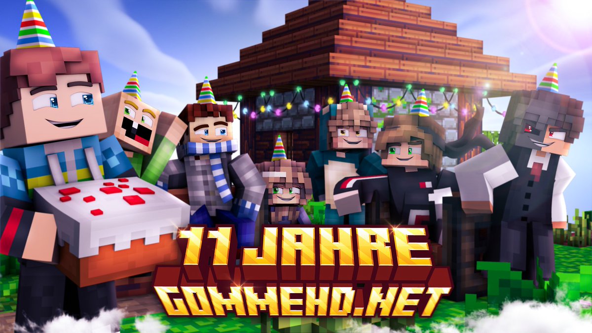 🍰🎈WIR FEIERN 11 JAHRE GOMMEHD.NET🎈🍰

Ein weiteres Jahr voller toller Ereignisse ist vergangen und wir freuen uns am heutigen Tage das 11-jährige Jubiläum mit euch gemeinsam feiern zu dürfen. Euch erwarten viele Quests und Wettbewerbe, eine Kopfsuche in CityBuild,