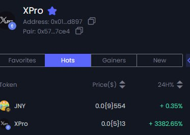Xpro_erccoin's tweet photo. $XPro TOP #2 HOT TRENDING ON AVEDEX NOW🚀🚀🚀

https://t.co/AAqvDL3PaK https://t.co/LD4cl1g2AM