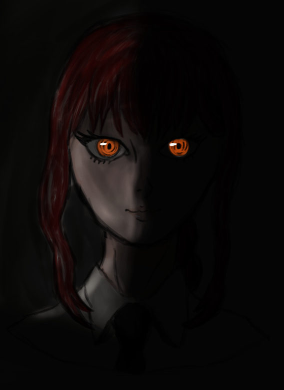 HarkyCat's tweet photo. Scary manipulative women <3

#chainsawman #makima #digitalart #fanart #art #anime https://t.co/eaepq0LV8G