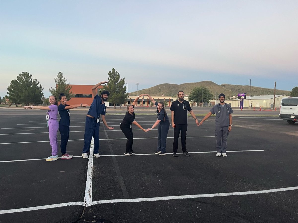 UNTHealth_TCOM's tweet photo. Taking health care deep into the heart of Texas, that’s what #TCOM students did earlier this month on another Medical Mission trip out west. They visited Van Horn, Sanderson, Marathon &amp; Alpine &amp; saw over 120 patients at the different clinics. We are so proud! 👏#ruralhealth https://t.co/ILeZR5uiqx