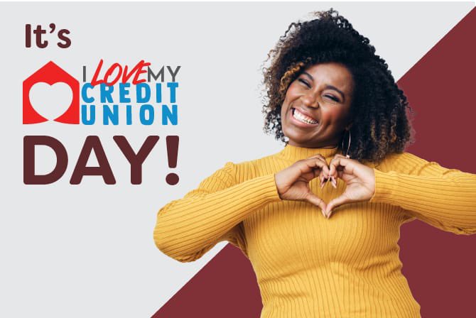 Share 🧡 the 🩶 Love
Happy #Ilovemycreditunion day!