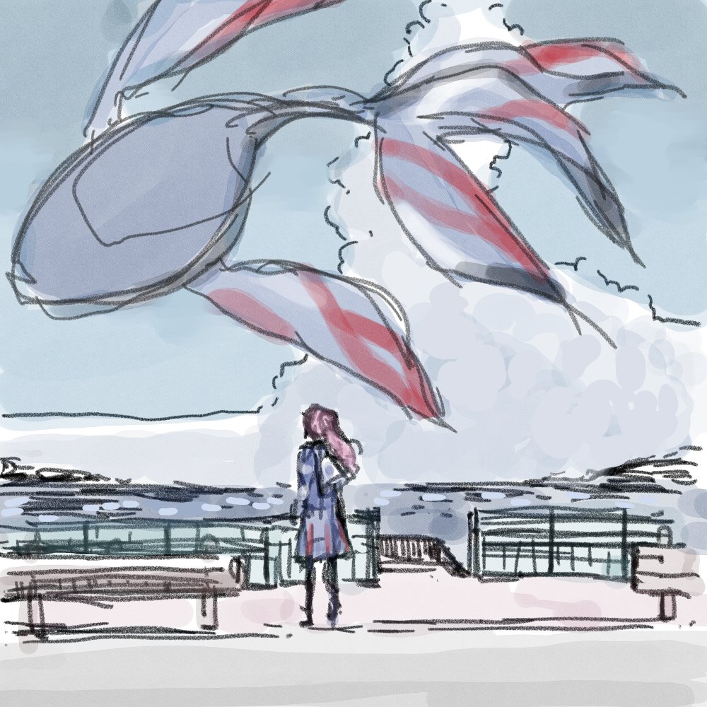 「今日の(20230729#花譜美術部 」|小島アジコのイラスト