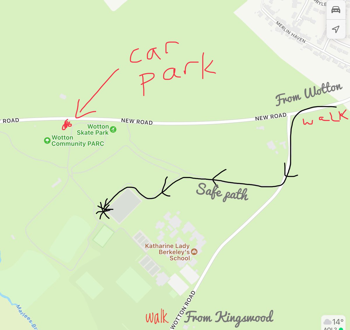 Wotton parkrun tweet media
