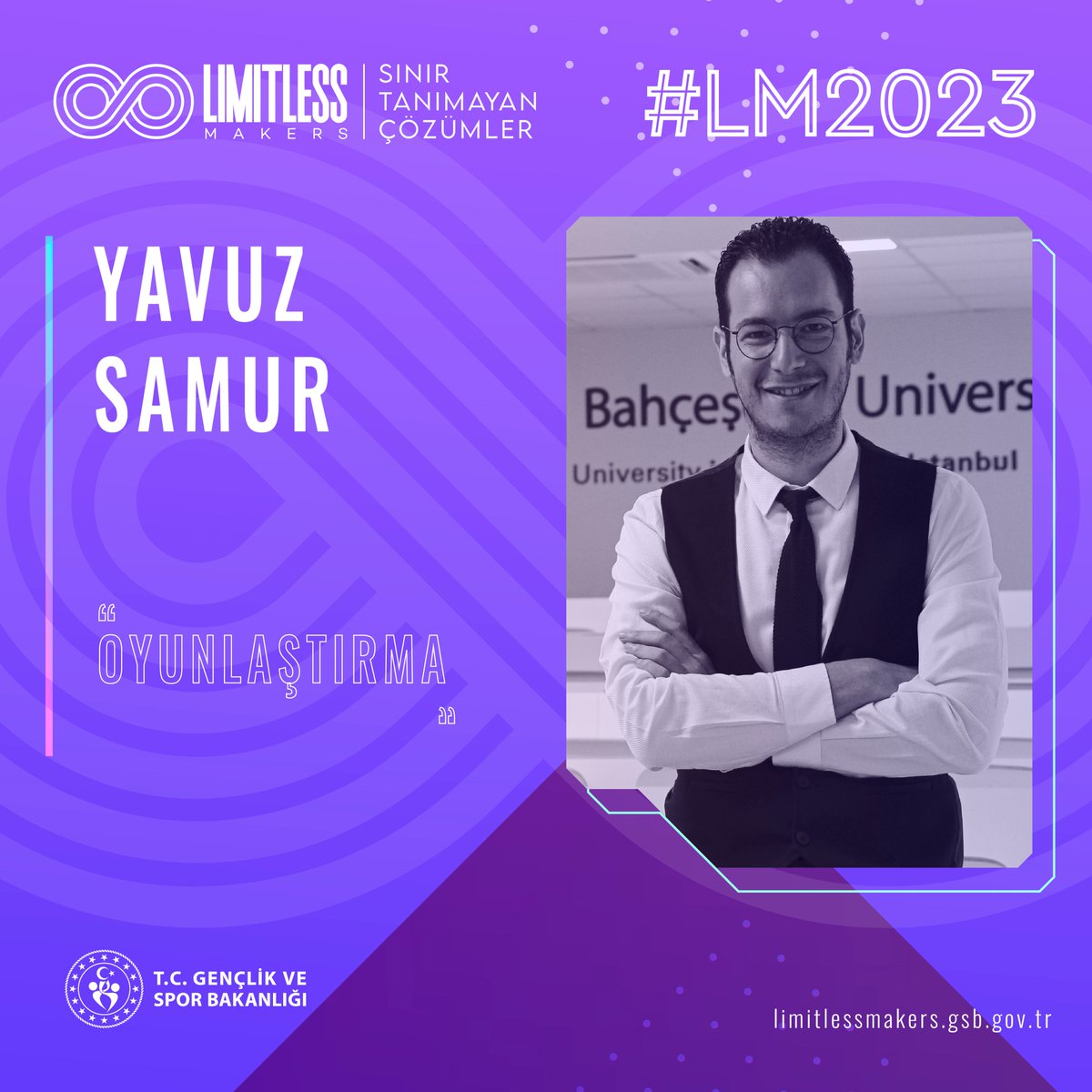 “Eğitimde Oyun, Oyunlaştırma” kavramını Yavuz Samur ile inceliyoruz!

#lm2023 #gsb #limitlessmakers

<a href="/gencliksporbak/">Gençlik ve Spor Bakanlığı 🇹🇷</a> @oa_bak