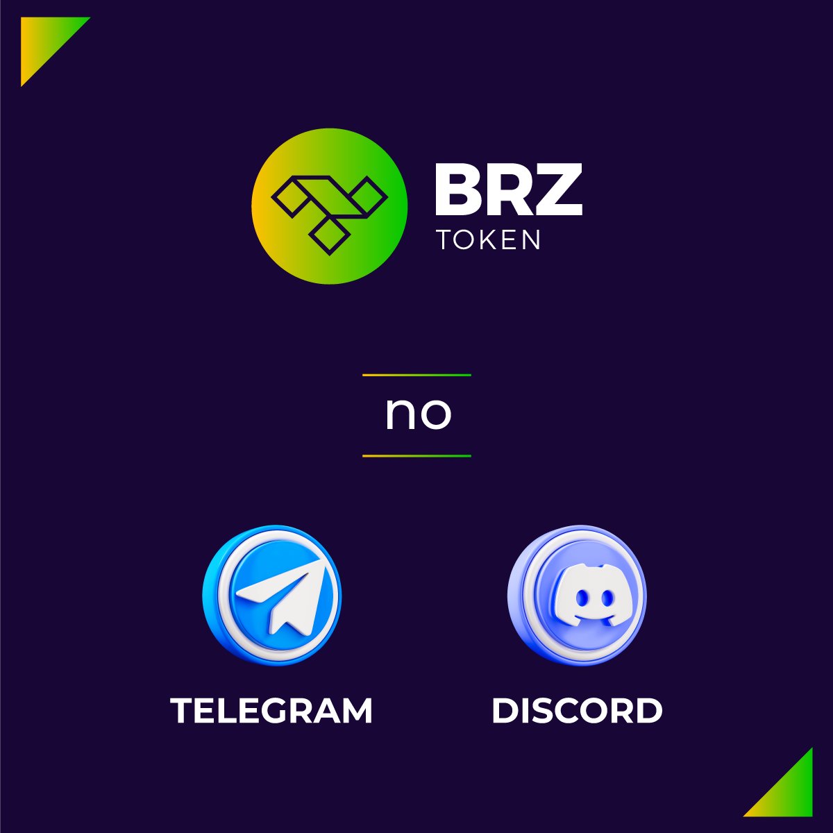 BrzToken's tweet image. Venha participar da nossa comunidade do $BRZ! Você poderá interagir com outros builders, descobrir novidades e receber notícias exclusivas em tempo real. Participe e construa conosco!

Link na bio.
