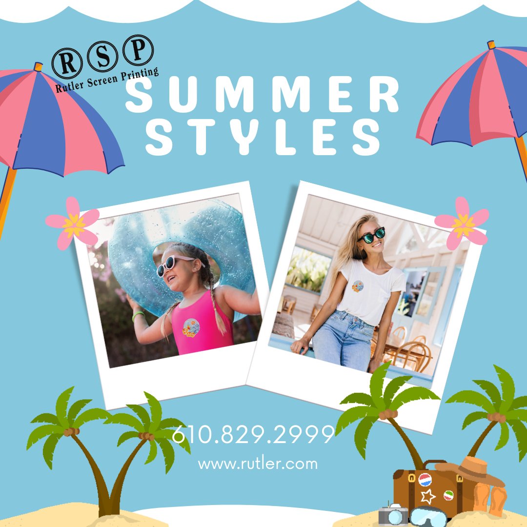 Beat the end of summer heat 🔥
with some COOL new styles 😎

Stop by our showroom to learn more about custom embroidery and screen print options

#summer #screenprinting #embroidery #summerstyle #heatwave #rutlerscreenprinting #custom #customscreenprinting #customdesign