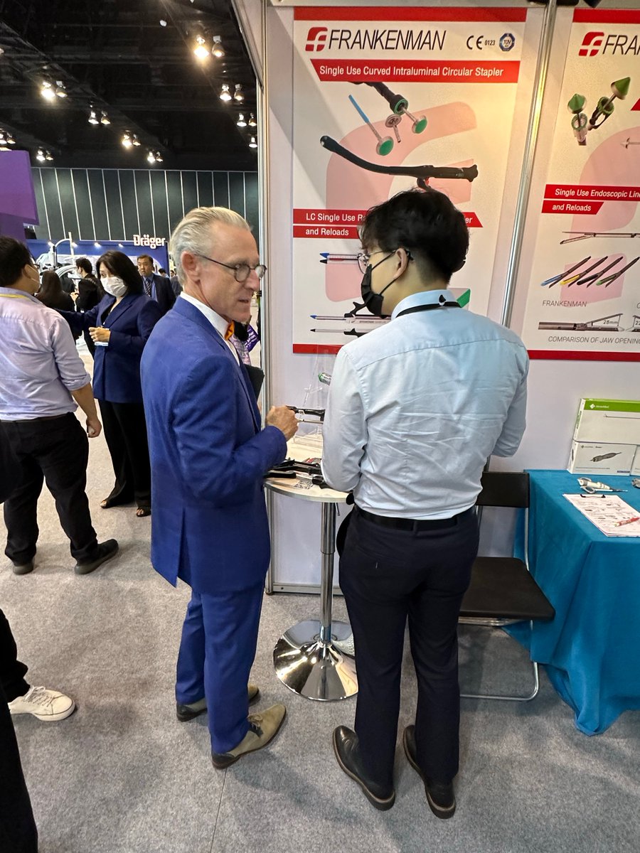 frankenmangroup's tweet photo. Frankenman is honoured to participate together with our partner in the 48th Annual Scientific Congress of the Royal College of Surgeons of Thailand in Pattaya during July 27th-29th.

https://t.co/4Y1S55MXep

#frankenmanfirsts #frankenmanacademy #colorectalsurgery #surgicaldevices https://t.co/AXpeUn08EY