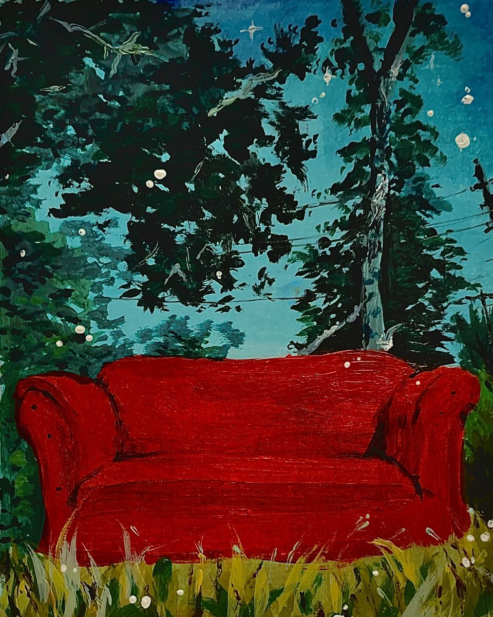 preyexe's tweet photo. all we know is falling by paramore just turned 18 and i remembered i made the perfect acrylic painting for this occasion almost a year ago 😭 #paramore #allweknowisfalling #artistsontwitter #painting https://t.co/4kGEX1gWzO