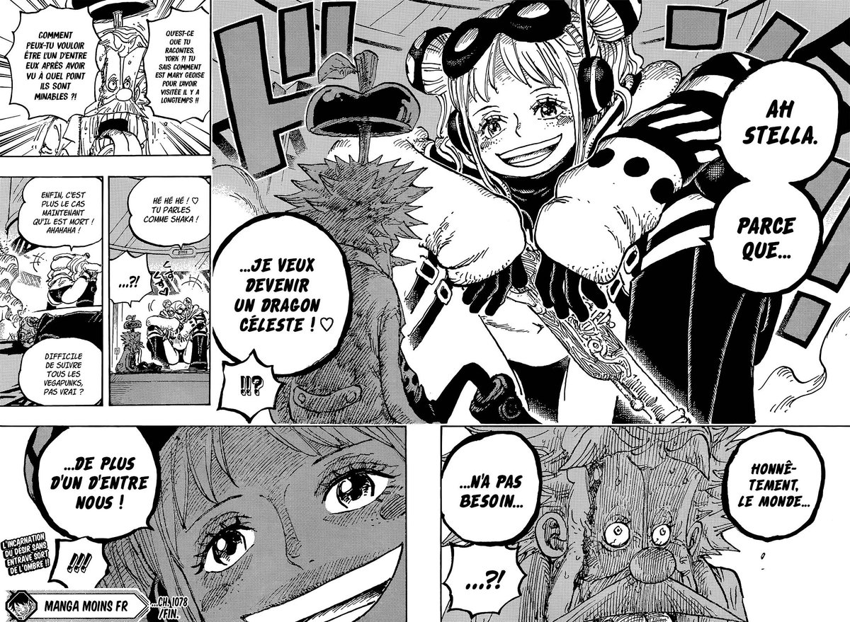 RÉCAPITULATIF DES INFOS ET ÉVÉNEMENTS AVANT DE RETOURNER SUR EGGHEAD :

▫️Jewelry Bonney est la fille de Kuma
▫️EggHead a 500 ans d'avance sur son temps
▫️Vegapunk possède 6 clones 
▫️Kuma appartient a une race spéciale
▫️Les Livres d'Ohara sont sur l'île d'Elbaf 
▫️Dragon a créé