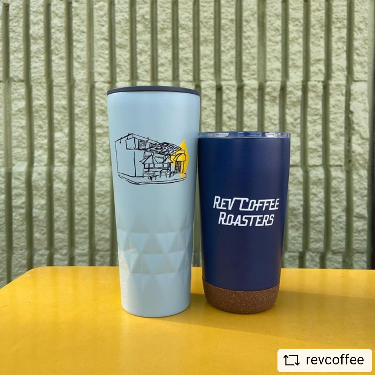 etsexpress's tweet photo. Happy #Friyay #repost day! Today we wanted to give a shout-out to #RevCoffee! We love when roasters, coffee shops, and cafes proudly show off their promo drinkware! These photos of our 20.9 oz triad, 16 oz austin, 16 oz verona, and 15 oz bistro are simply ๐ฅ!
#promo #coffee https://t.co/4Mq75JdkJV