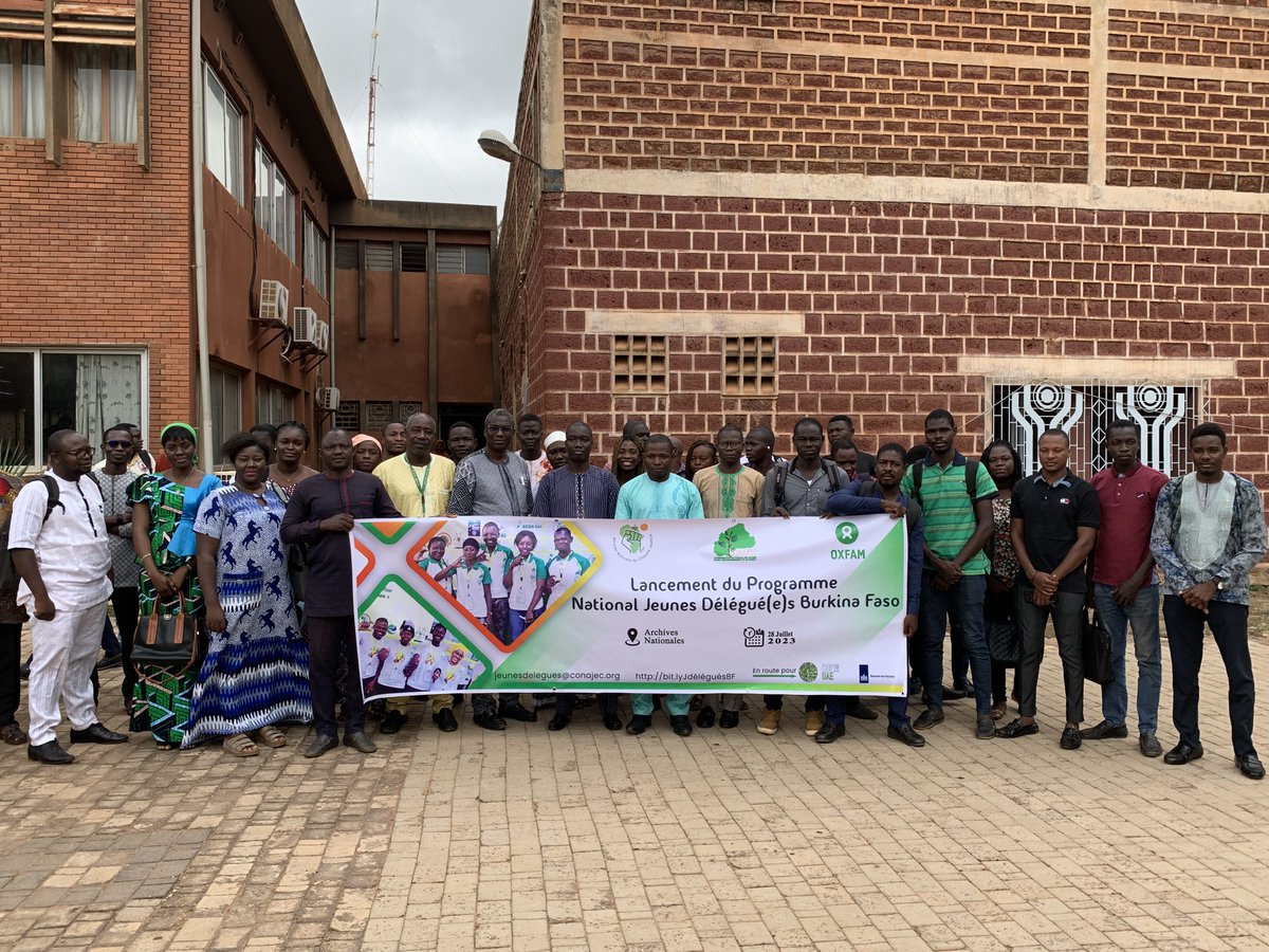 oxfamauburkina's tweet photo. 𝗟𝗮𝗻𝗰𝗲𝗺𝗲𝗻𝘁 𝗰𝗲 𝗷𝗼𝘂𝗿 𝟮𝟴 𝗷𝘂𝗶𝗹𝗹𝗲𝘁 𝟮𝟯 𝗱𝘂 𝗽𝗿𝗼𝗴𝗿𝗮𝗺𝗺𝗲 𝗻𝗮𝘁𝗶𝗼𝗻𝗮𝗹 𝗷𝗲𝘂𝗻𝗲𝘀 𝗱é𝗹é𝗴𝘂é(𝗲)𝘀 𝗕𝘂𝗿𝗸𝗶𝗻𝗮 𝗙𝗮𝘀𝗼
#AACJ
#CONAJEC
#PACJA
#climatactivist https://t.co/cUhyCOD1Js