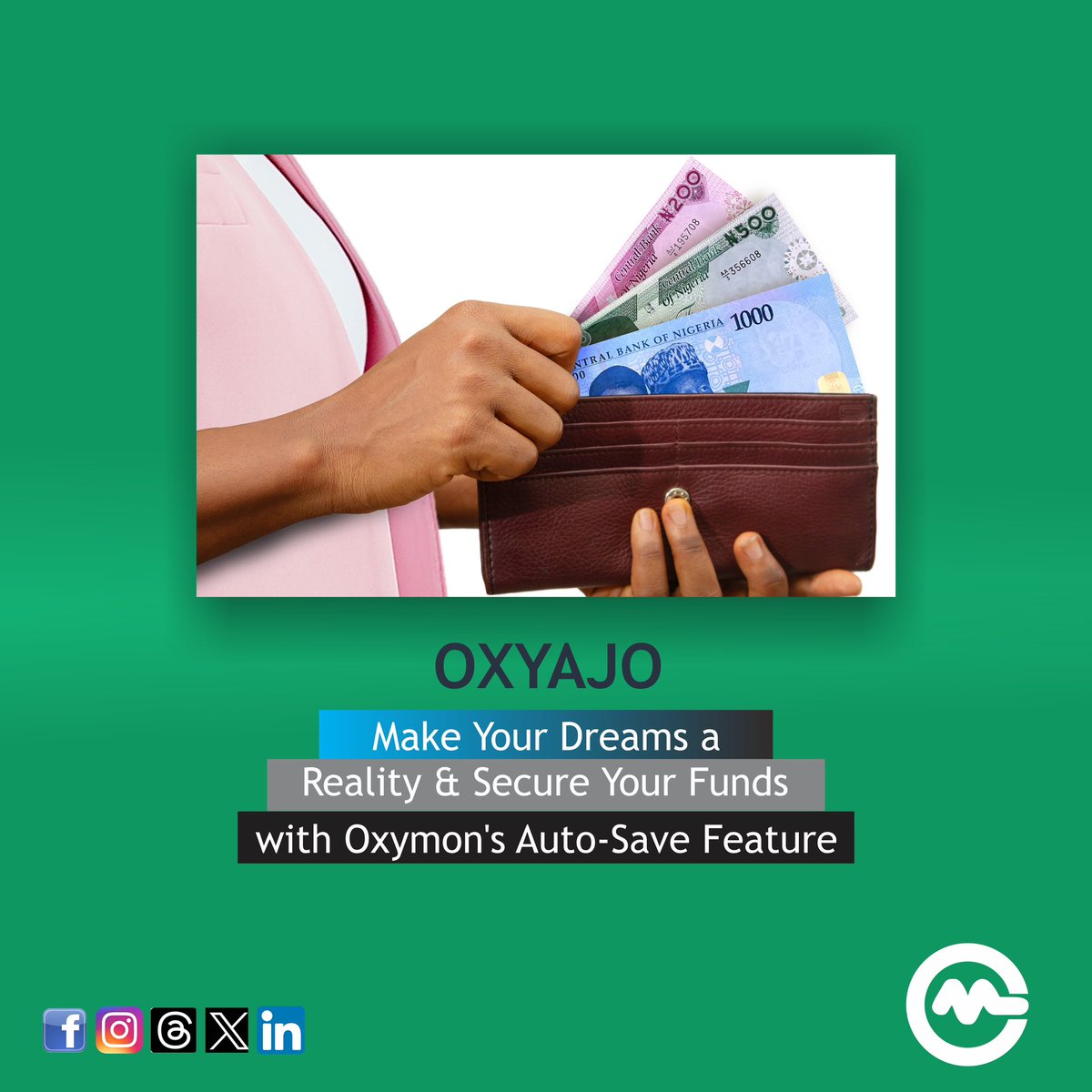 OxymonF14095's tweet photo. Ready to take charge of your future? Our auto-saving option makes it easier than ever to chase your dreams. 💪🏽💼 #FinancialEmpowerment #Oxymon #Loanservices #ExploreMore #AutoSaving https://t.co/jMbqbshebn