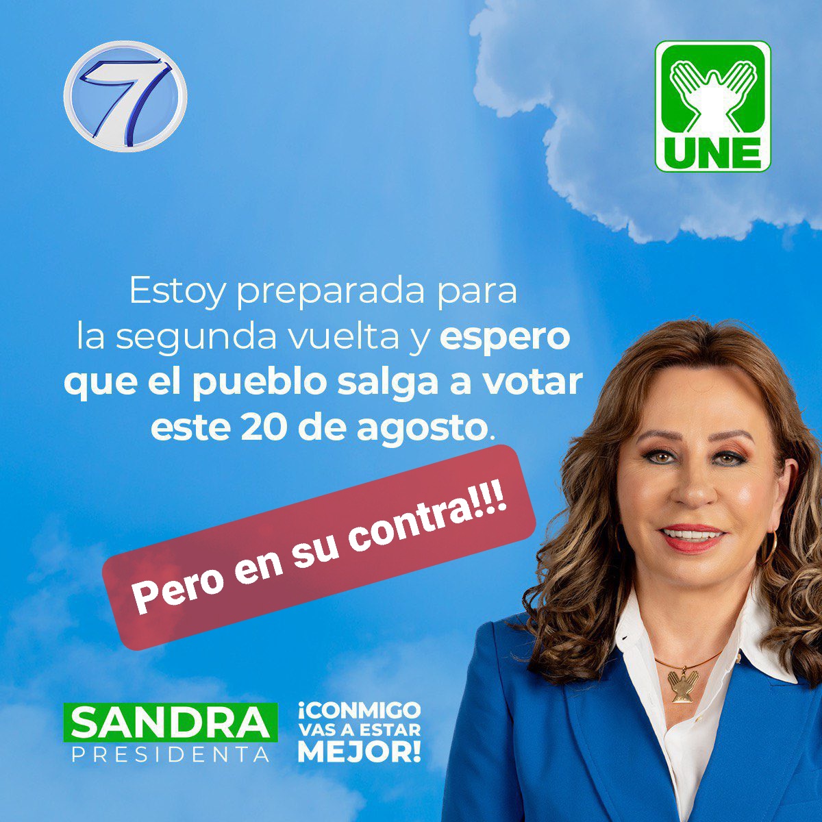 Tre_Wg's tweet photo. Pilas muchas @SandraTorresGUA @PartidoUne @ElBencho_gt https://t.co/DqRMoCBEfs