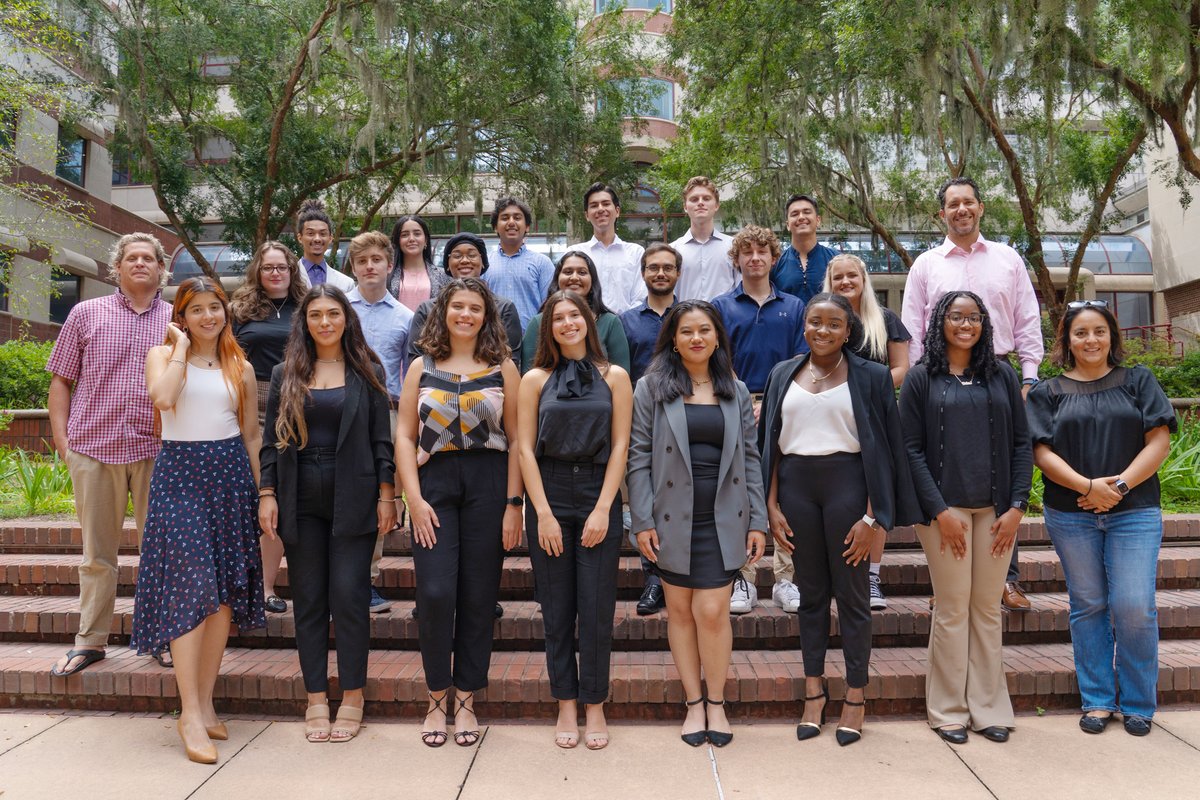 UFMBI's tweet photo. Congrats to 2023's Summer Neuroscience Internship Program students, who presented their final projects yesterday. Funded by the MBI, @UFNeuroscience, @UF_CAMcenter &amp; @TofflerTrust, SNIP offers undergrads first-hand experience in their field.

Learn more: https://t.co/NH5OxmY70o https://t.co/4bycBGQoIY