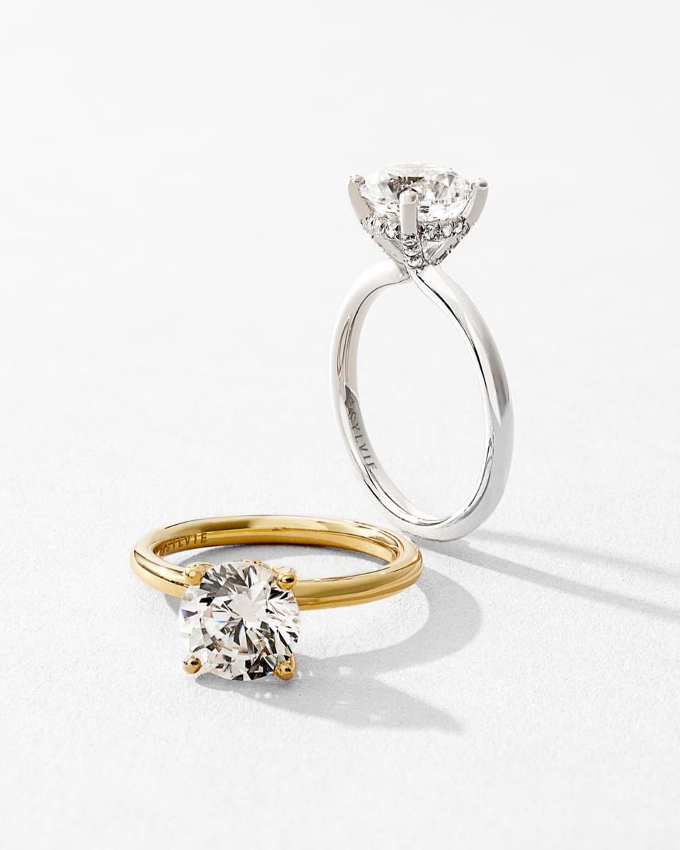 Say hello to Joanna, one of Sylvie’s most-loved engagement ring styles. 💍​​​​​​​​​​​​​​​​​​With her sparkling hidden halo and solitaire style shank, Joanna's beauty will stand the test of time.

(Style: S2393)
