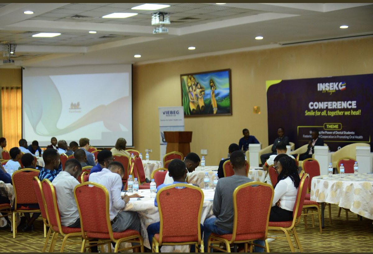SNiyomuremyi's tweet photo. I had an incredible time speaking at the #InsekoConference! As a public health enthusiast and CEO of @UbuzimaHub , it was an honor to discuss the crucial role of oral health specialists in transforming healthcare. #OralHealthRwanda https://t.co/HsEVMvl62e