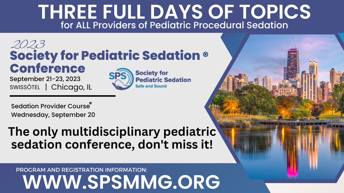 Tick…Tock…Secure Your Registration to the SPS 2023 Conference BEFORE fees increase. spsmmg.org #SPS23 #sedation