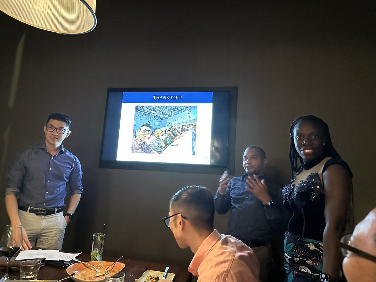 Congratulations to our outgoing <a href="/UofTSurgery/">U of T Department of Surgery</a> breast surgical oncology fellows Dr George Pang, Dr Omar Felix and Dr <a href="/wuraie/">Funmilola</a> for completing your fellowship. It was a pleasure working with and learning from you!