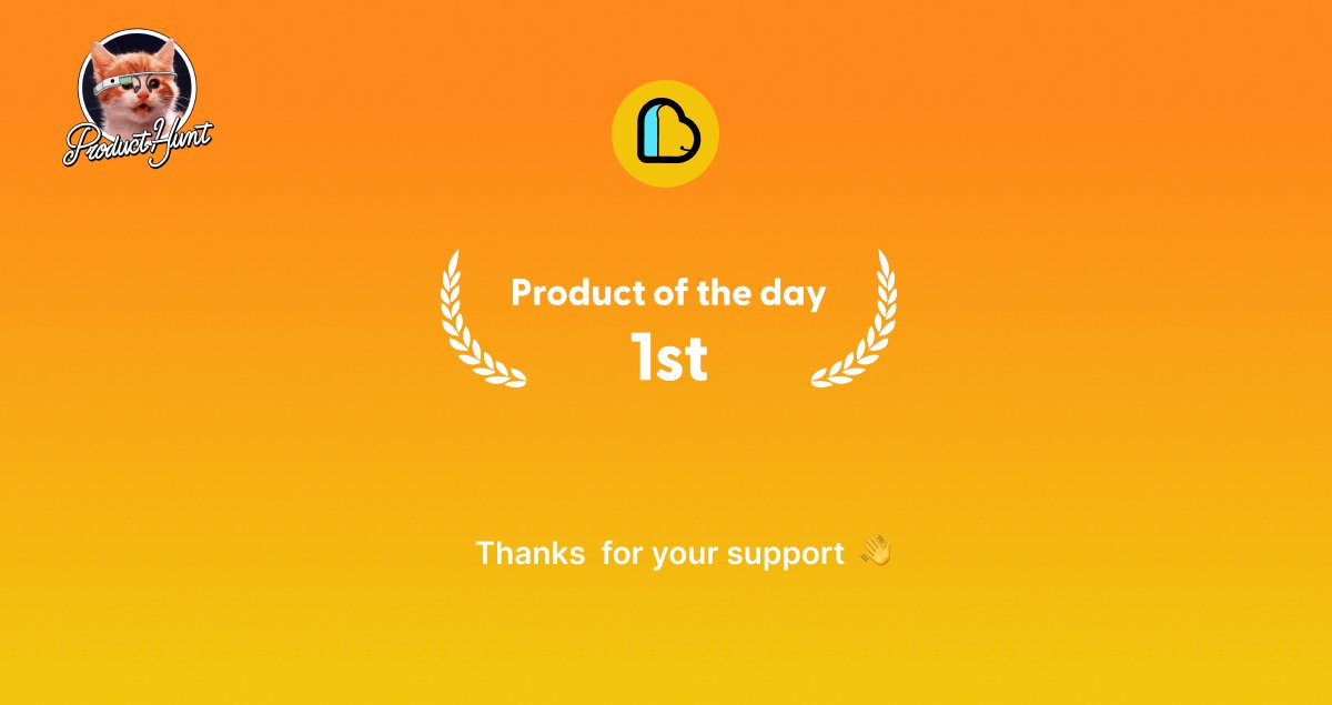 apyhub's tweet photo. Thrilled to announce that with your support, #ApyHub ranked as the #1 Product of the Day on @ProductHunt 🎉🎉
Here's to many more such milestones to come! 🥂
#productlaunch #devtools #producthunt #developers https://t.co/ACaHhc3k0H