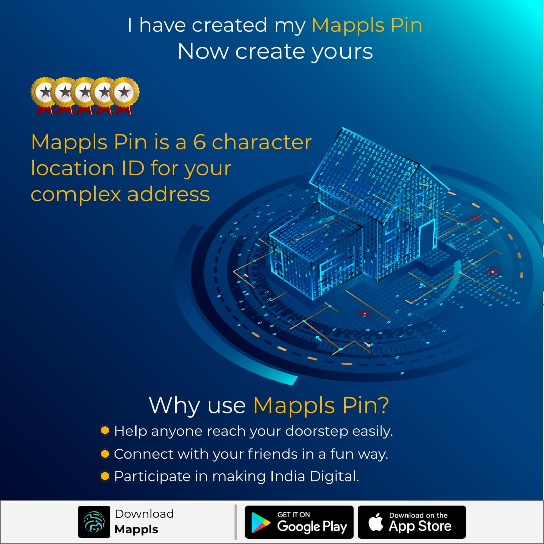 Amitrai_03's tweet photo. I have created my Mappls Pin! Digital Address system for India! Create yours for free too.
https://t.co/Ff5vcZfMox https://t.co/H3rKvGSDVD