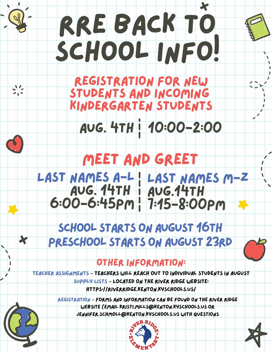 RiverRidge_KCSD's tweet photo. It’s almost August, which means….we get to see our Timberwolves soon ♥️🐺🚌!!
See the flyer below with some important upcoming dates!
#rrengage #backtoschool2023 @TheKCSD @smiddy_jena https://t.co/nauf9qhYHq