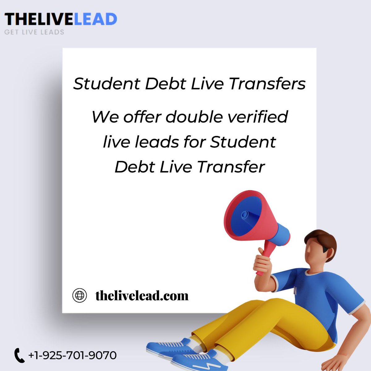 theliveleadcom's tweet photo. "🎓💸 Ready to break free from student debt? Let our live transfers show you the way! 🌟💼 Take charge of your financial future and explore options to ease the burden. Together, we'll pave the path towards a debt-free journey. 🚀💪 #StudentDebtRelief #LiveTransfers See more https://t.co/fRyHaHhG1v