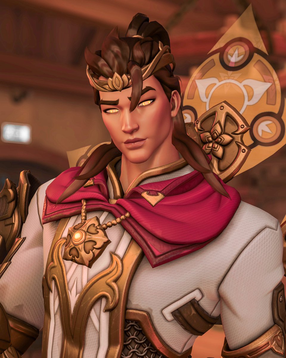 Someone took this beautiful in-game shot of Cleric skin 🥹🥹🥹 my plant boy Niran 🌱💕

<a href="/TimMoreels/">Tim Moreels</a> is the amazing modeler for this skin! ✨