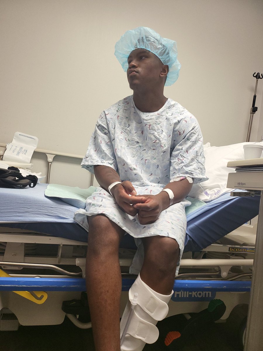 I had a slight ACL tear at a football camp, so I made the adult decision to go through with the surgery, instead of bracing it and trying to play my senior year. By making this decision it will allow me to prepare for college football. Hopefully this doesn't deter any interest.
