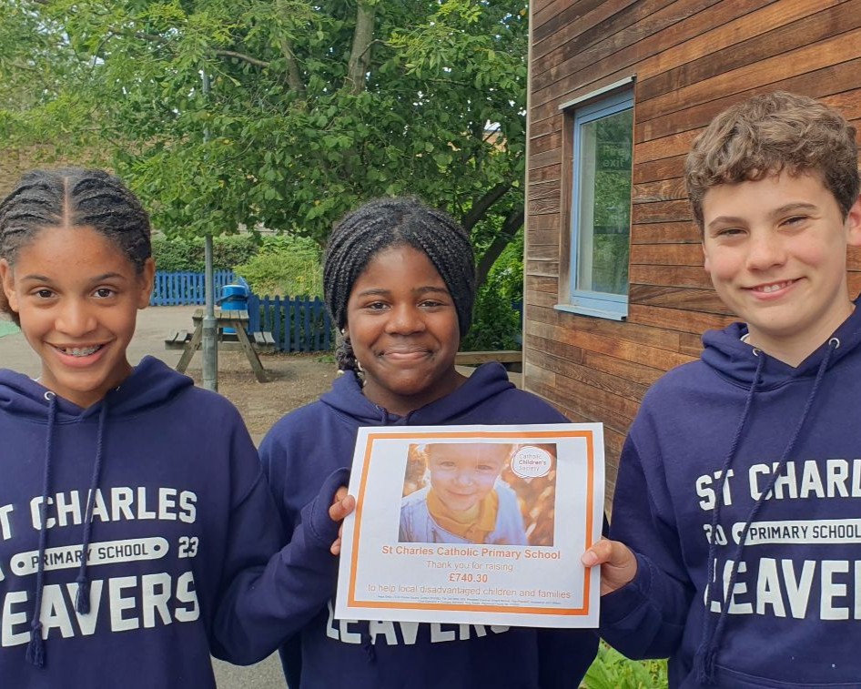 At St. Charles, we take our #school motto, 'Love God, Love Your Neighbour', seriously. Our staff & #pupils worked hard, & we raised over £700 for the @CathChildW Society. A massive thank you to our wonderful #community for supporting us to make a difference!